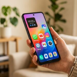 Infinix Smart 9 120Hz IPS LCD display with smooth scrolling in Pakistan