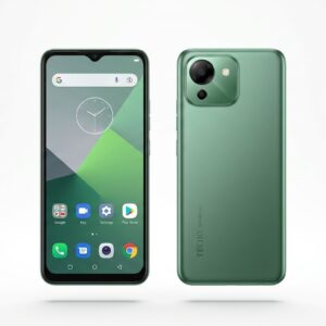 Tecno Spark Go 2 price in Pakistan green front and back view