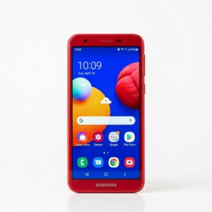 Samsung Galaxy A01 Core price in Pakistan – Red front view