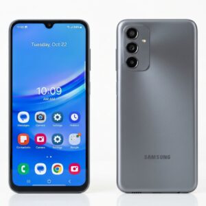 Samsung Galaxy A17 price in Pakistan – Gray front and back view