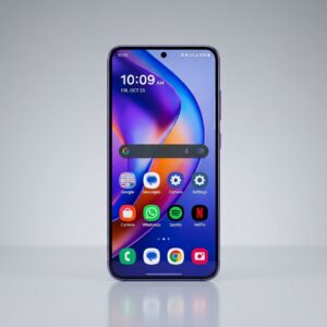 Samsung Galaxy S26 Plus front view with 6.7 inch display