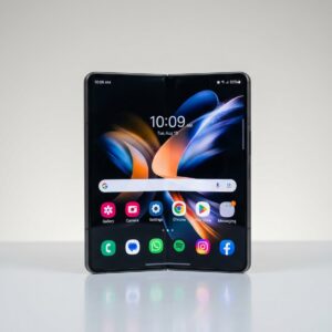 Samsung Galaxy Z Fold 6 unfolded showing 7.6 inch display