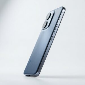 Itel P40 price in pakistan, side profile showing phone thickness and design curves - budget smartphone Pakistan